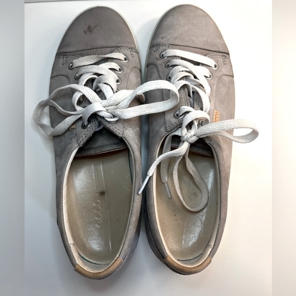 ECCO Soft 7 Women's Leather Casual Classic Solid Sneaker Size 8 - Picture 7 of 16